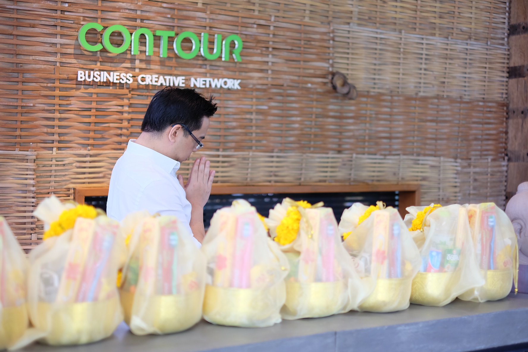 บริษัท Contour จัดงานทำบุญประจำปี